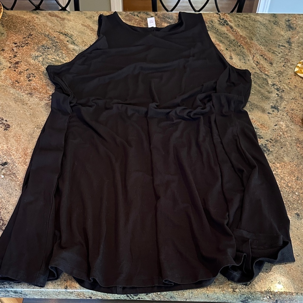 Old Navy Black Midi Dress